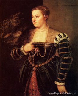 Portret van Lavinia, zijn dochter Portret van Lavinia, zijn dochter