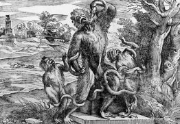 Karikatuur van de Laoc op groep Karikatuur van de Laoc op groep