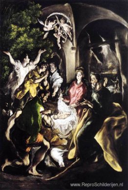 Aanbidding van de herders Aanbidding van de herders