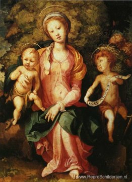 Madonna en Kind met de Jonge Sint-Jan Madonna en Kind met de Jonge Sint-Jan