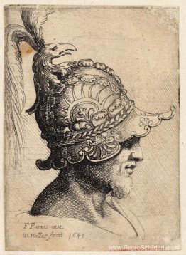 Helm met adelaar Helm met adelaar