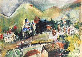 Landschap in Ţapului Landschap in Ţapului