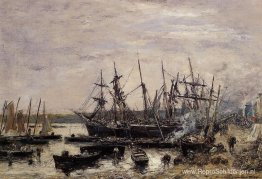 Camaret, vissersboten bij Dock Camaret, vissersboten bij Dock