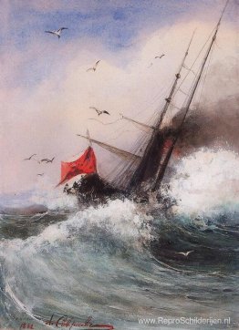 De dood van het schip op zee De dood van het schip op zee