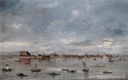 San Cristoforo, San Michele en Murano, gezien vanaf de Fondament San Cristoforo, San Michele en Murano, gezien vanaf de Fondament