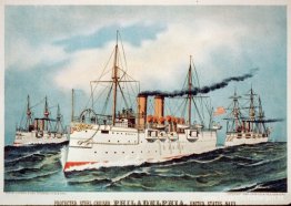 Beschermde stalen kruiser Philadelphia, Amerikaanse marine Beschermde stalen kruiser Philadelphia, Amerikaanse marine