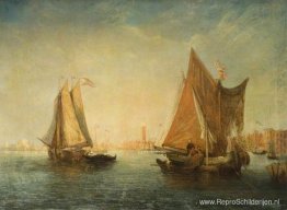 Venetiaanse kanaalscène Venetiaanse kanaalscène