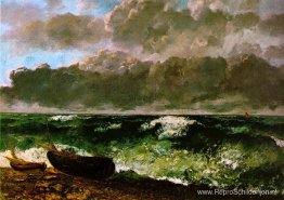 De stormachtige zee De stormachtige zee
