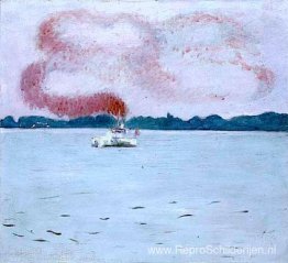 Stoomboot op het meer van Thun Stoomboot op het meer van Thun