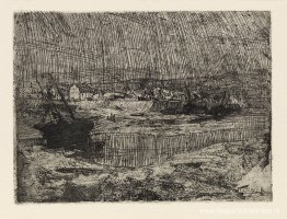 Vissersboten aan de kust, Bretagne Vissersboten aan de kust, Bretagne