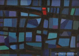 Patroon zwart verschillend blauw rood naar rechts Patroon zwart verschillend blauw rood naar rechts