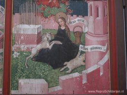 Altaarstuk van de Dominicanen: De mystieke jacht Altaarstuk van de Dominicanen: De mystieke jacht