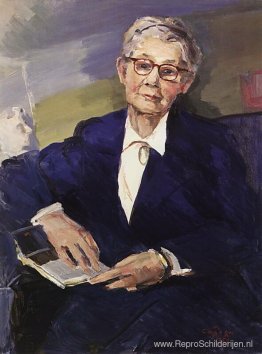 Portret van kunstcriticus Lydia Durnovo Portret van kunstcriticus Lydia Durnovo