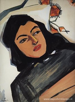 Het hoofd van het meisje (Mariam Tazahulahyan) Het hoofd van het meisje (Mariam Tazahulahyan)
