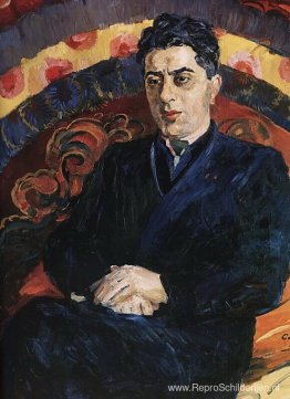 Portret van componist Aram Khachaturian Portret van componist Aram Khachaturian
