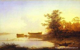 Zonsopgang. In de buitenwijken van Sint-Petersburg Zonsopgang. In de buitenwijken van Sint-Petersburg