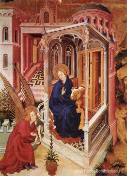 De aankondiging (van het altaar van Filips de Stoute) De aankondiging (van het altaar van Filips de Stoute)