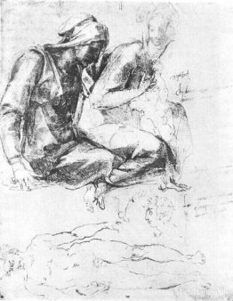 Studie naar "Madonna en Kind met Johannes de Doper" Studie naar "Madonna en Kind met Johannes de Doper"