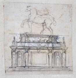 Ontwerp voor een standbeeld van Hendrik II van Frankrijk Ontwerp voor een standbeeld van Hendrik II van Frankrijk
