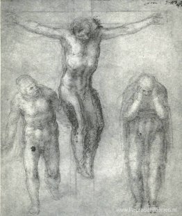 Studie voor "Christus aan het kruis met rouwenden" Studie voor "Christus aan het kruis met rouwenden"