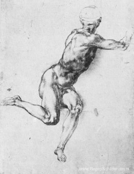 Studie van figuur uit "Slag bij Cascina" Studie van figuur uit "Slag bij Cascina"