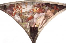 Plafond Sixtijnse Kapel: De koperen slang Plafond Sixtijnse Kapel: De koperen slang