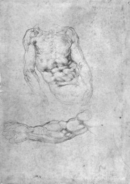 Studies voor "Pieta" of "Het Laatste Oordeel" Studies voor "Pieta" of "Het Laatste Oordeel"
