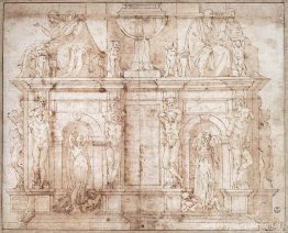 Ontwerp voor Julius II-graf (tweede versie) Ontwerp voor Julius II-graf (tweede versie)