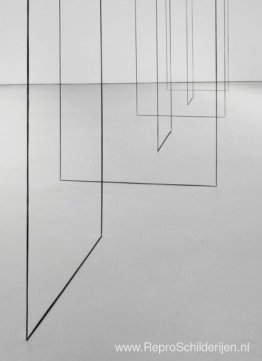 Zonder titel (Sculpturale studie, zesdelige constructie) (detail Zonder titel (Sculpturale studie, zesdelige constructie) (detail