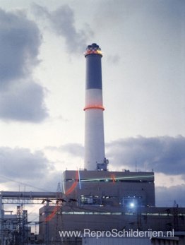 Neons voor de Reading Power Station Neons voor de Reading Power Station
