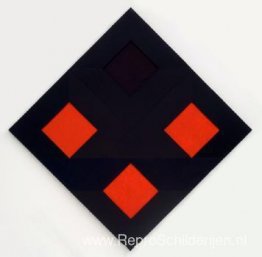 Zwart schilderij Zwart schilderij