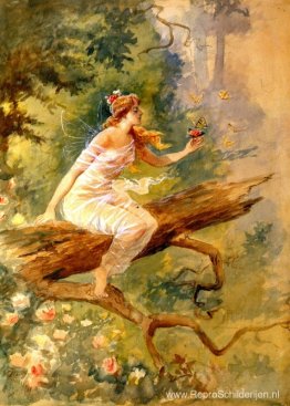 Houten nimf Houten nimf