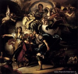 De koninklijke jacht op Dido en Aeneas De koninklijke jacht op Dido en Aeneas