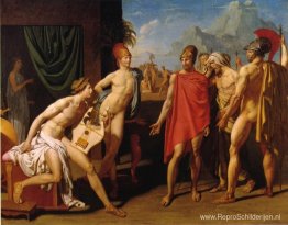 Ambassadeurs gestuurd door Agamemnon om Achilles aan te sporen o Ambassadeurs gestuurd door Agamemnon om Achilles aan te sporen o