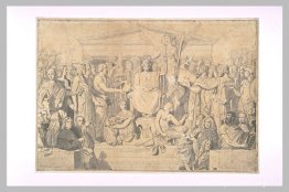 De apotheose van Homerus De apotheose van Homerus