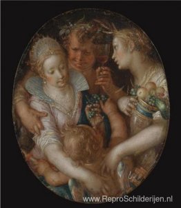Bacchus tussen Ceres en Venus Bacchus tussen Ceres en Venus