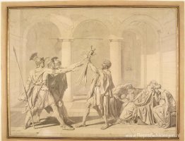 De eed van de Horatii, volgens David De eed van de Horatii, volgens David