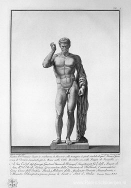 Germanicus in de gedaante van Mercurius Germanicus in de gedaante van Mercurius