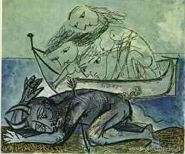 Minotaurus is gewond Minotaurus is gewond