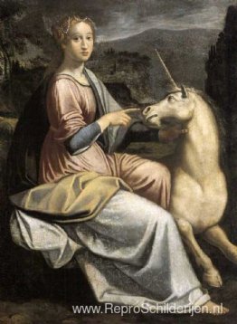 Dame met de eenhoorn Dame met de eenhoorn