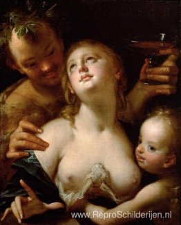 Bacchus, Venus en Cupido Bacchus, Venus en Cupido