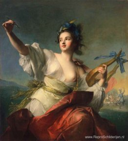 Terpsichore, Muze van de dans Terpsichore, Muze van de dans