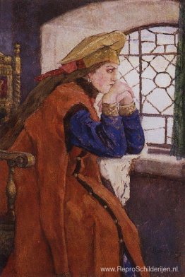 De prinses bij het raam (prinses Nesmeyana) De prinses bij het raam (prinses Nesmeyana)