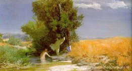 Nimfen aan het baden Nimfen aan het baden