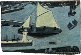 Ingang van de haven van Penzance Ingang van de haven van Penzance