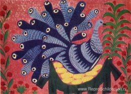 Zeemeeuw in zijn nest Zeemeeuw in zijn nest