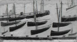 Negen schepen in de haven Negen schepen in de haven