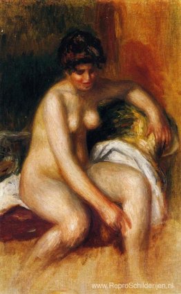 Vrouw in een interieur Vrouw in een interieur