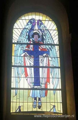 Engel met het kruis (het drieluik De Aankondiging) Engel met het kruis (het drieluik De Aankondiging)