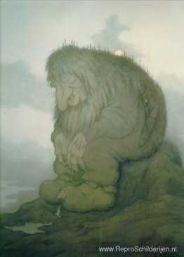 Trol vraagt zich af hoe oud hij is - Trolet som grunner på hvo Trol vraagt zich af hoe oud hij is - Trolet som grunner på hvo
